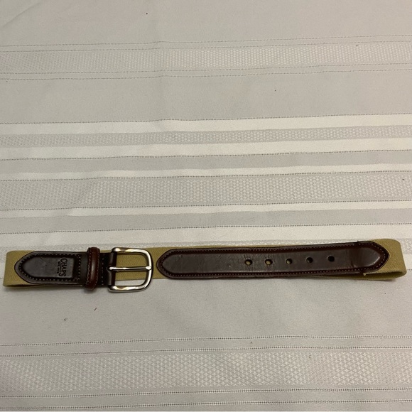 Chaps Kaki & Brown Little Boys Belt size Sm (22) Like New! - Picture 5 of 7